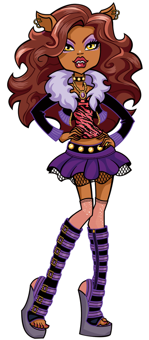 monster high werewolf girl