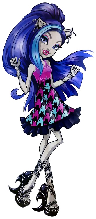 monster high silvi timberwolf