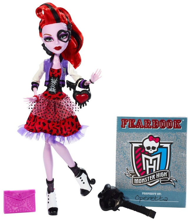 red monster high doll