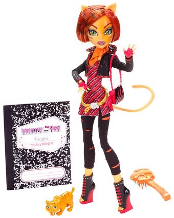 monster high orange cat