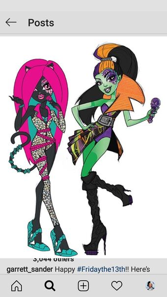 monster high fierce rockers