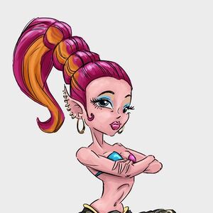 monster high gigi and wisp