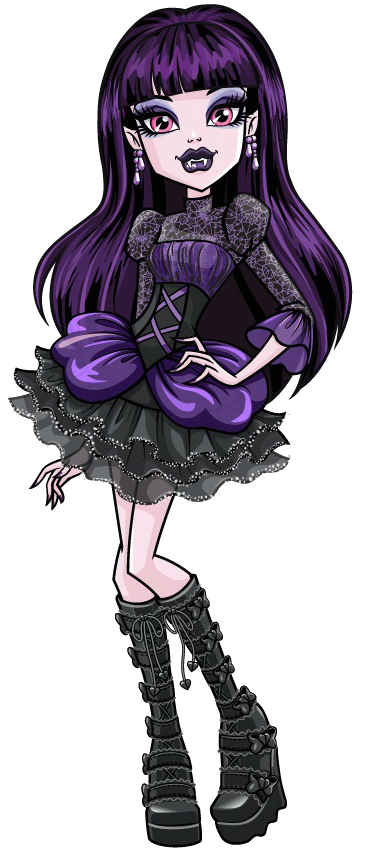 monster high purple hair