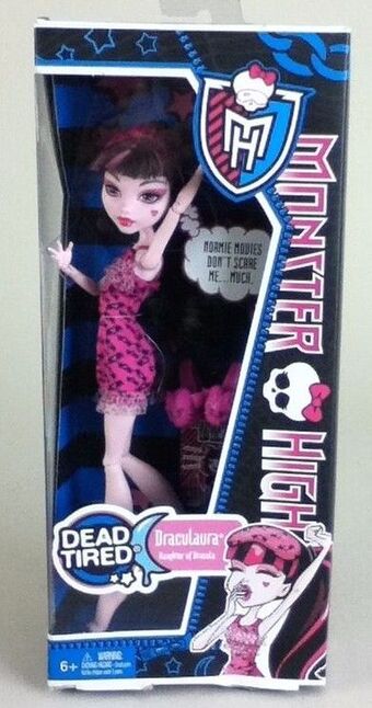 monster high dead tired draculaura