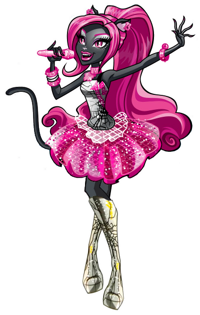 kitty noir monster high doll