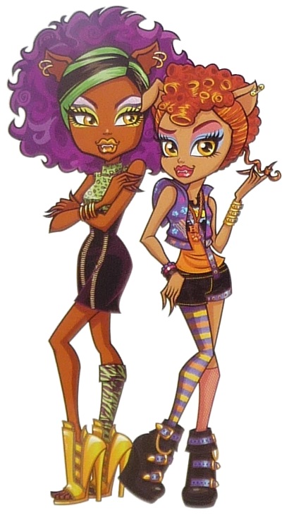 monster high clawdeen and howleen