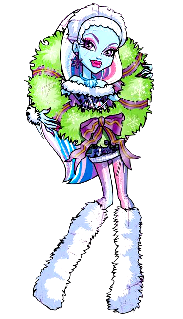 monster high snow girl