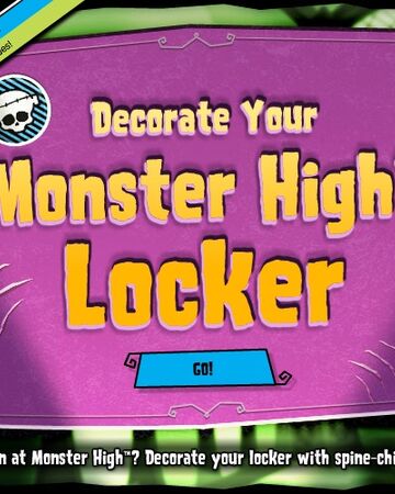 Decorate Your Monster High Locker Monster High Wiki Fandom