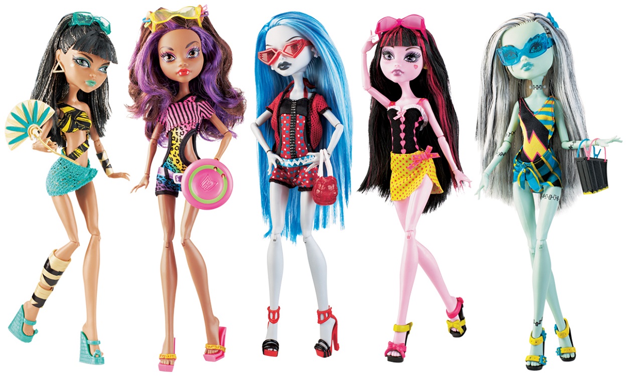 monster high beach dolls