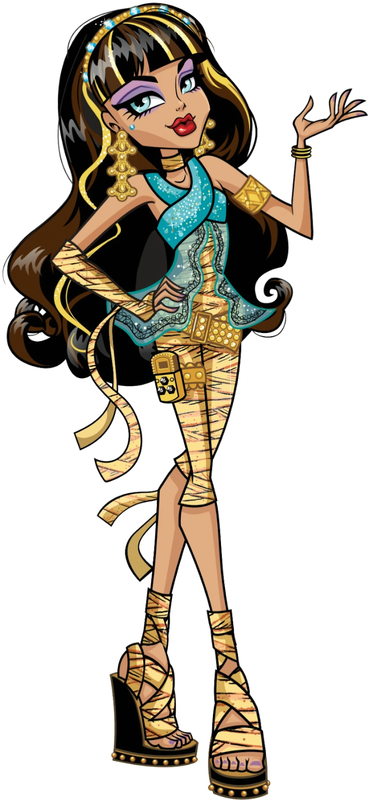 Image - Profile art - Cleo new hairstyle.png | Monster High Wiki ...