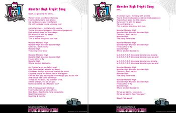 Fright Song | Monster High Wiki | FANDOM powered by Wikia