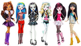 monster high dolls 2012