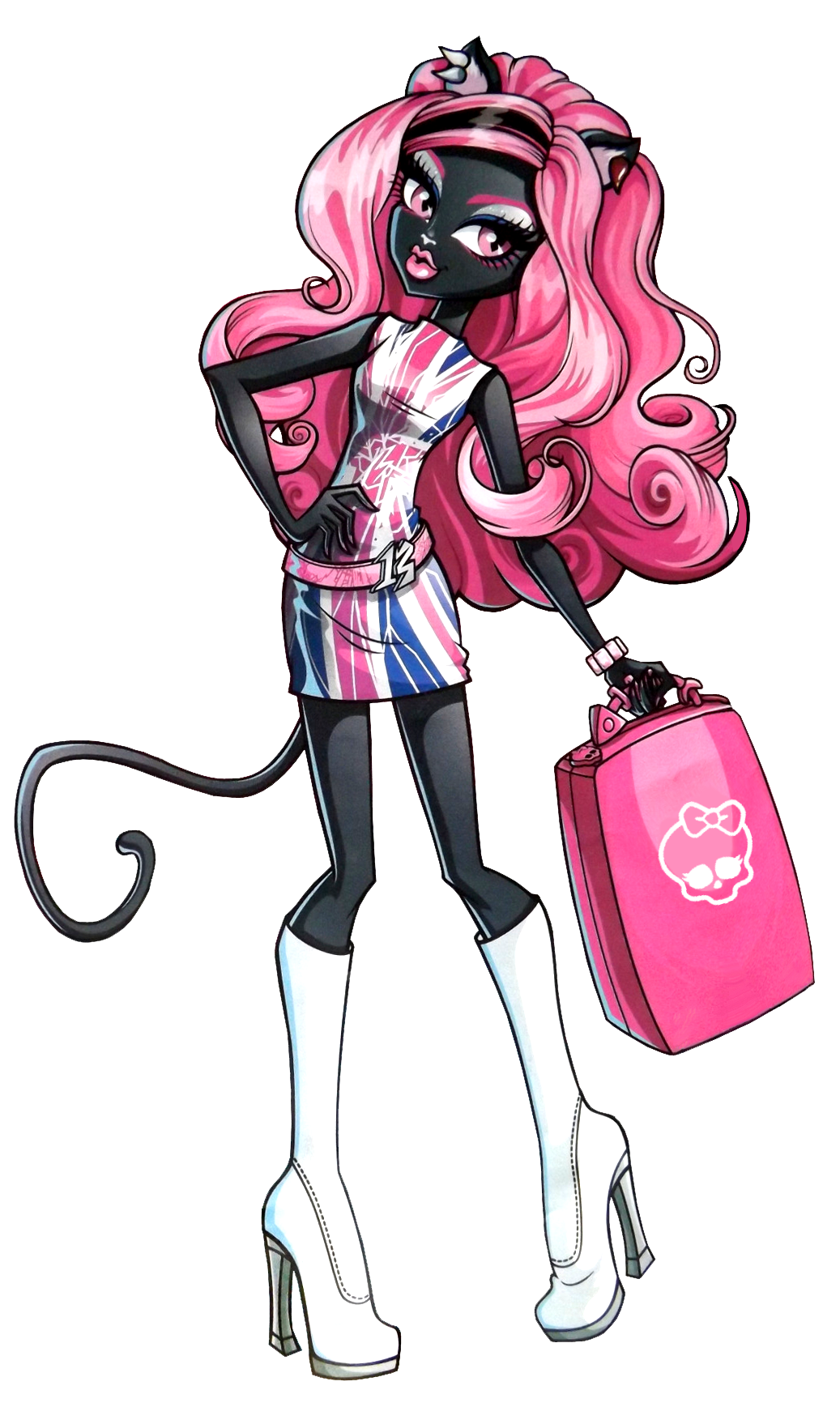 kitty noir monster high doll