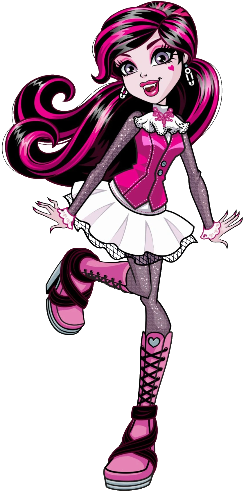 Image - Profile art - Draculaura ponytail.png | Monster ...