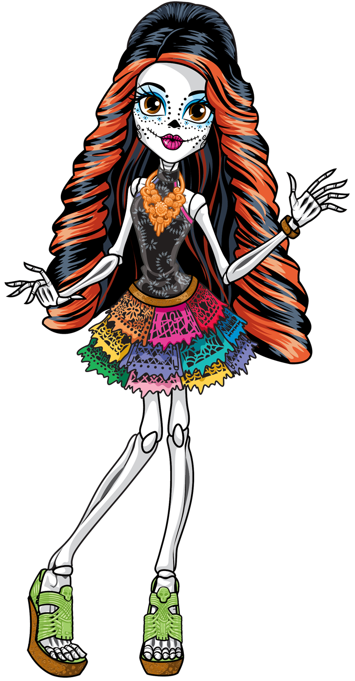 monster high skeleton girl