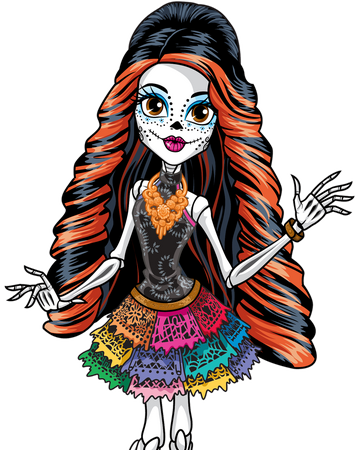 monster high dia de los muertos