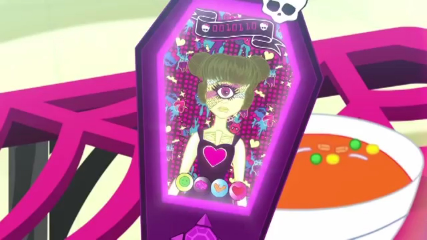 monster high icoffin phone