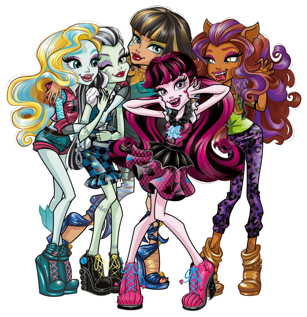 monster high clawdeen x draculaura