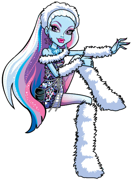 monster high snow girl