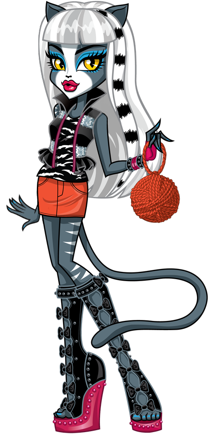 monster high cat characters