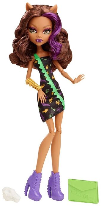 clawdeen wolf doll