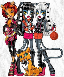 monster high cat twins