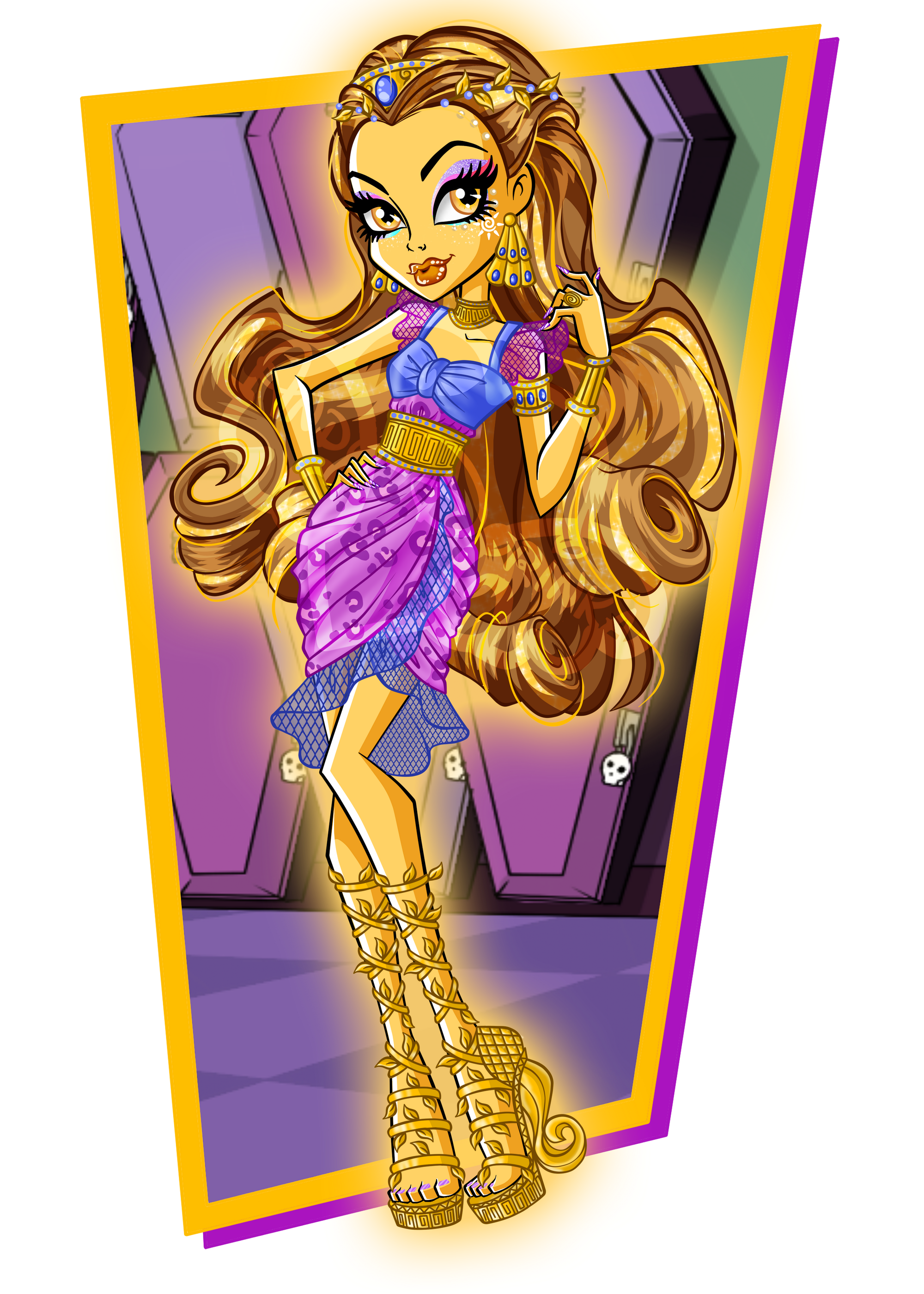 Medea De Olymp | Monster Lab - A Monster High Fandom Wiki | Fandom