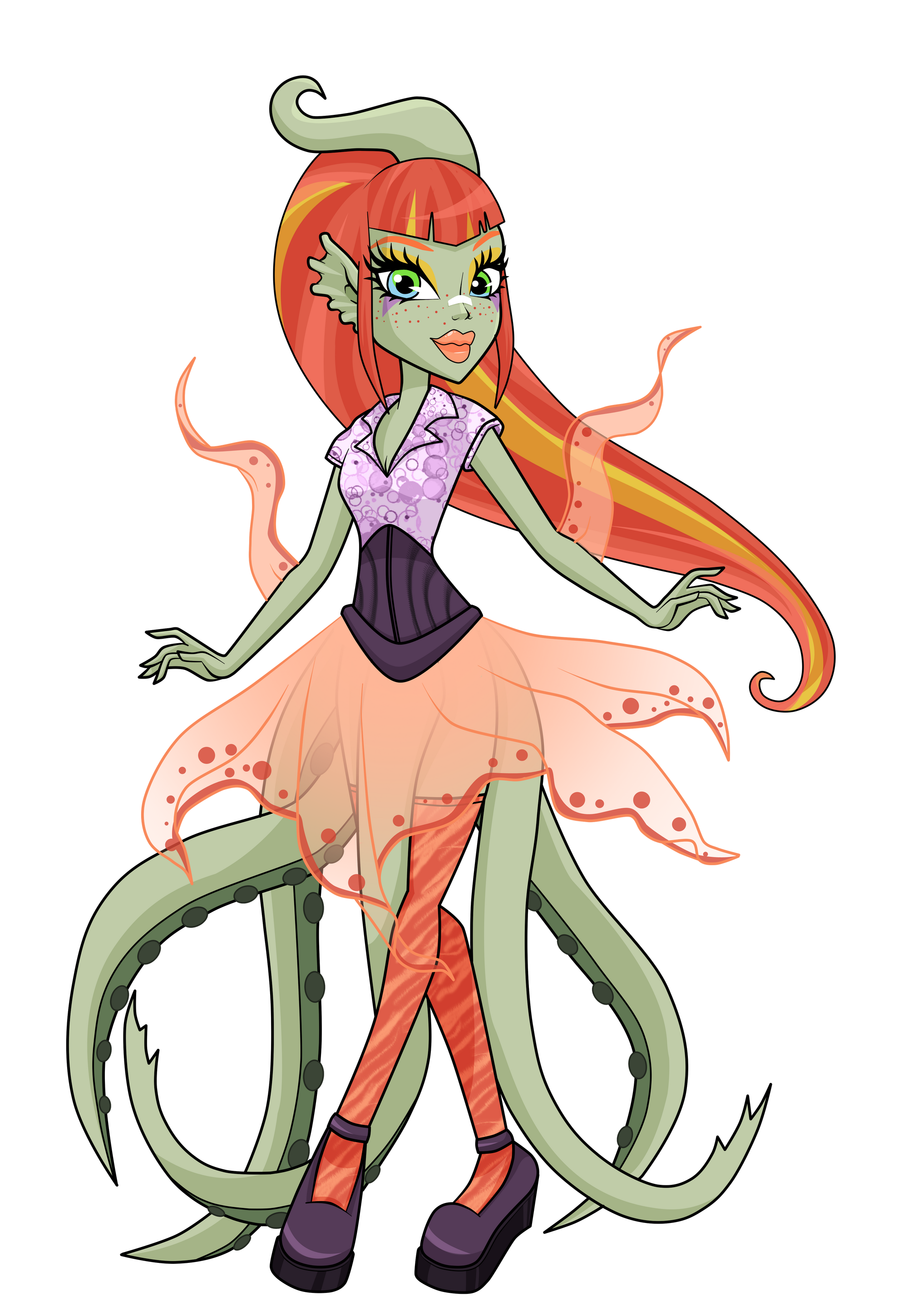 Kristofine Kraken | Monster Lab - A Monster High Fandom ...