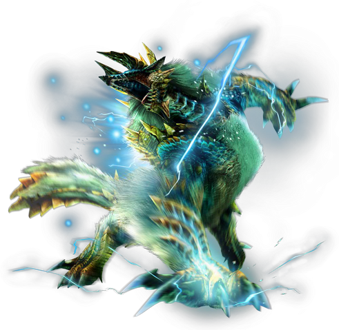 zinogre 3d model