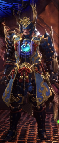 Download Azure Starlord α Armor (MHW) | Monster Hunter Wiki | Fandom