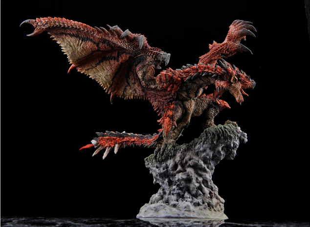 monster hunter capcom figure builder creators model rathalos