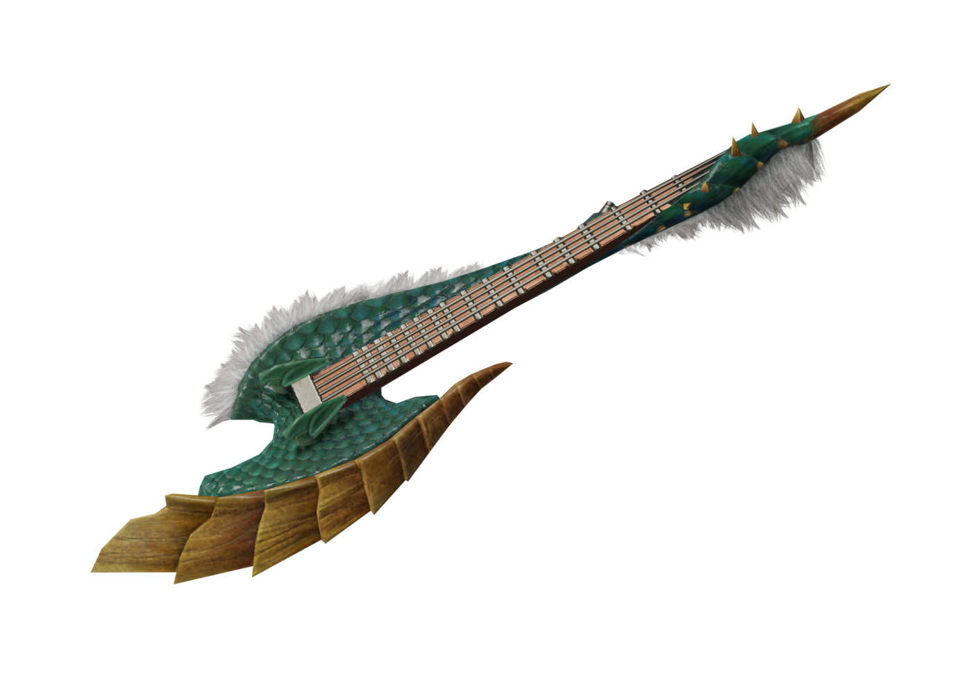 Zinogre Hunting Horn II (MHO) | Monster Hunter Wiki | Fandom