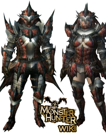 Rathalos Armor Blademaster Mh3 Monster Hunter Wiki Fandom