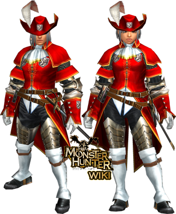 Red Guild Guard Armor 1 Monster Hunter Wiki FANDOM 