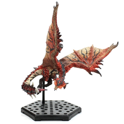 capcom monster hunter world rathalos figure builder creator's model statue
