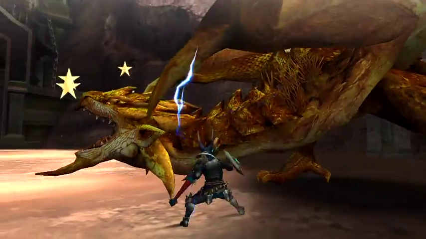 gold rathian statue