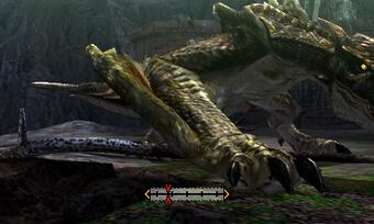 Hunter Decides To Admire His Weapon Tigrex In Arena Ifunny