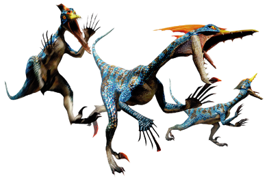 MH4-Velocidrome and Velociprey Render 001