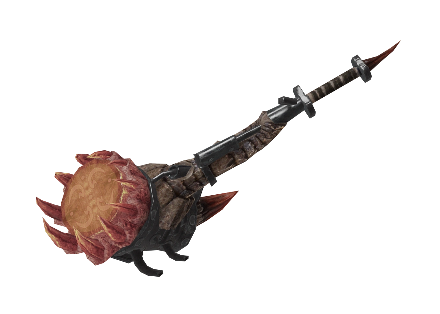 S. Monoblos Hunting Horn I (MHO) Monster Hunter Wiki Fandom