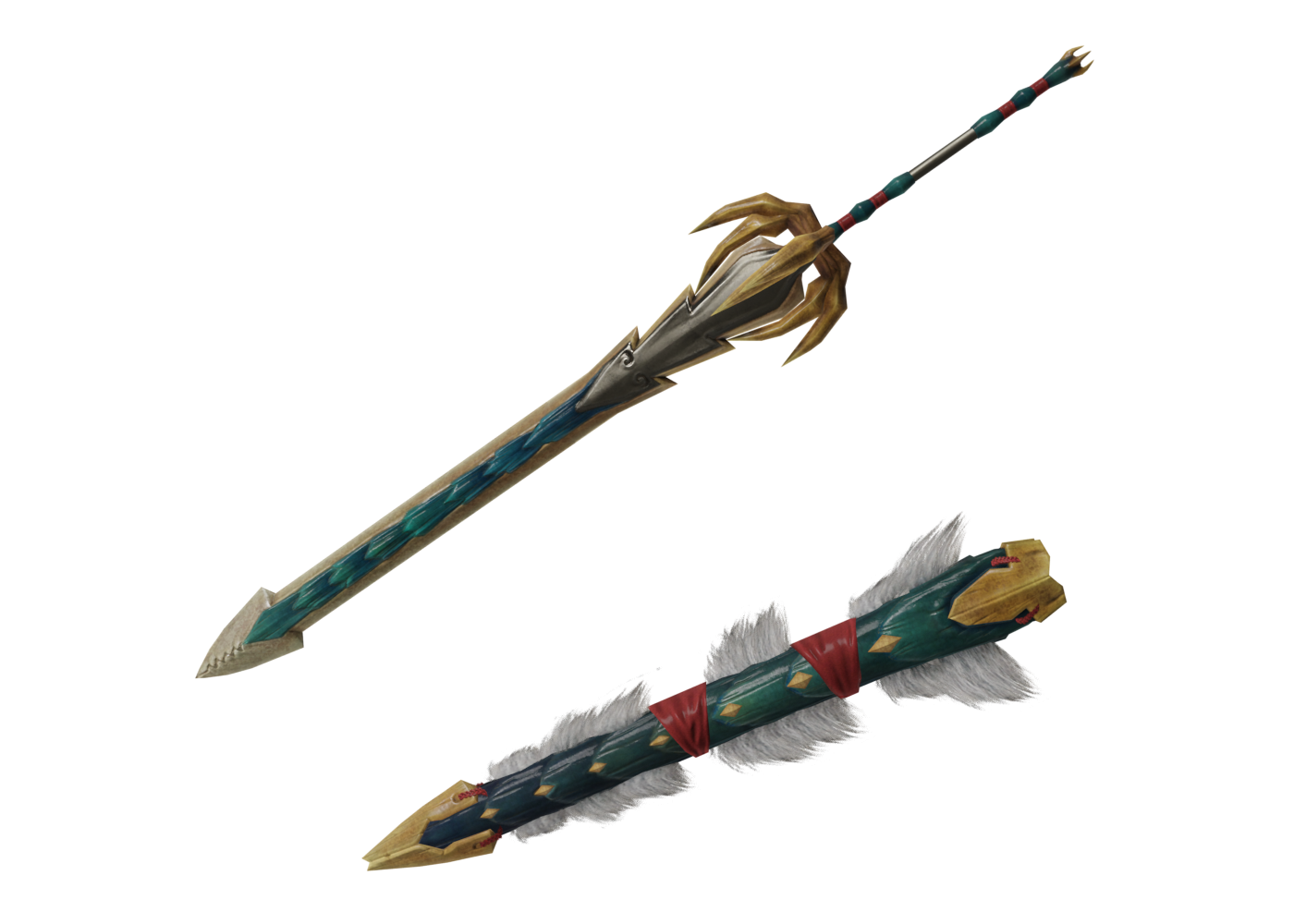 Zinogre Long Sword III MHO Monster Hunter Wiki Fandom   Latest