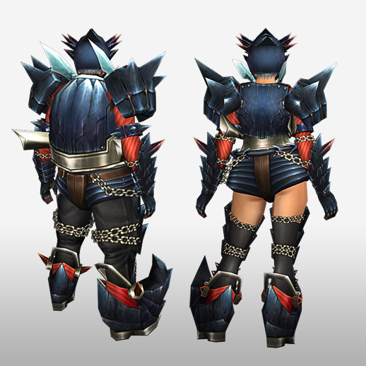 Image Frontiergen Guren Armor Blademaster Back Render Monster Hunter Wiki Fandom 1735