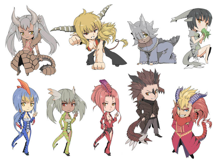cut monster hunter girls cut monster hunter girls