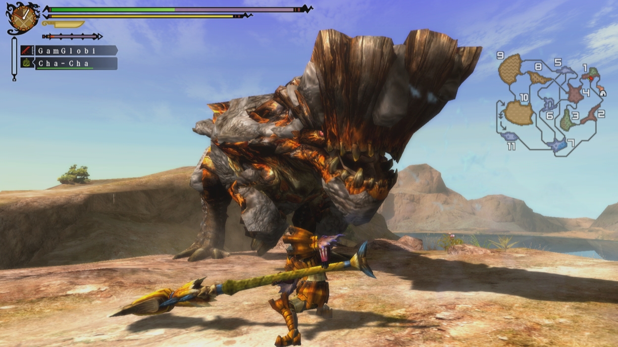 Image MH3UBarroth Screenshot 004.jpg Monster Hunter