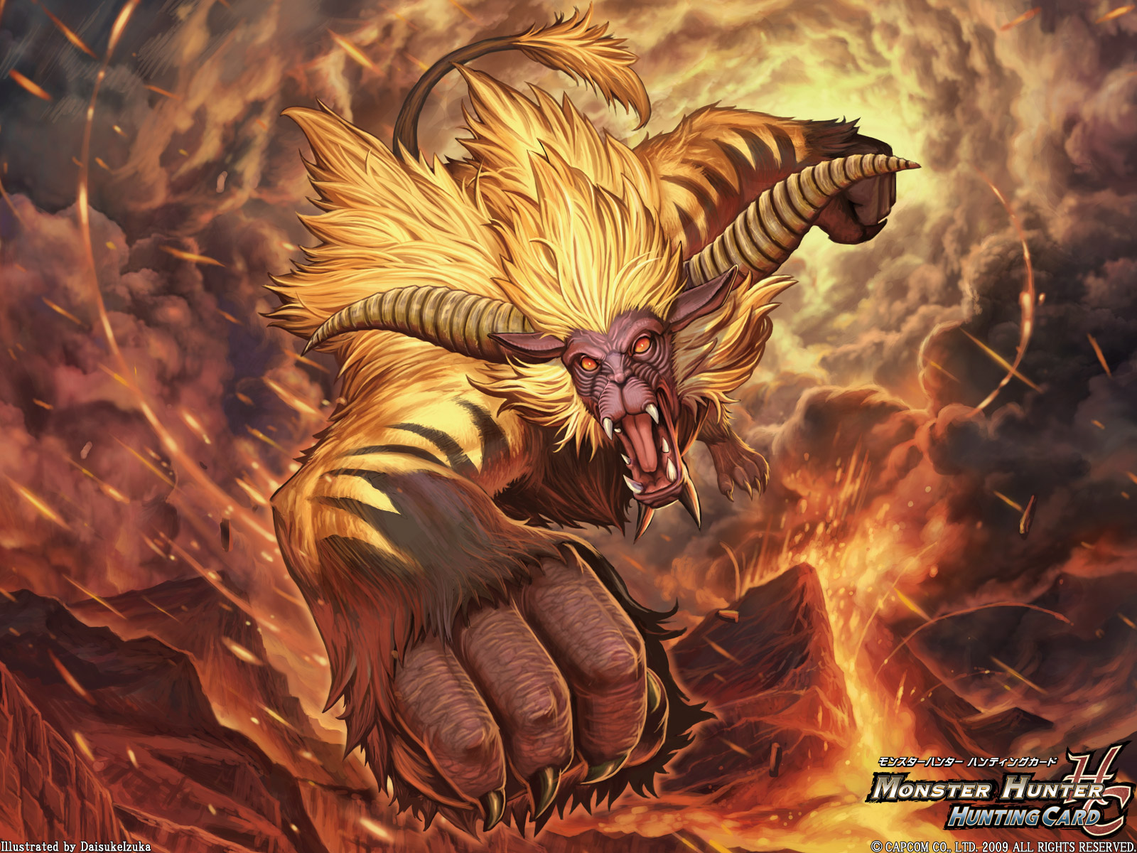 monster hunter rajang statue