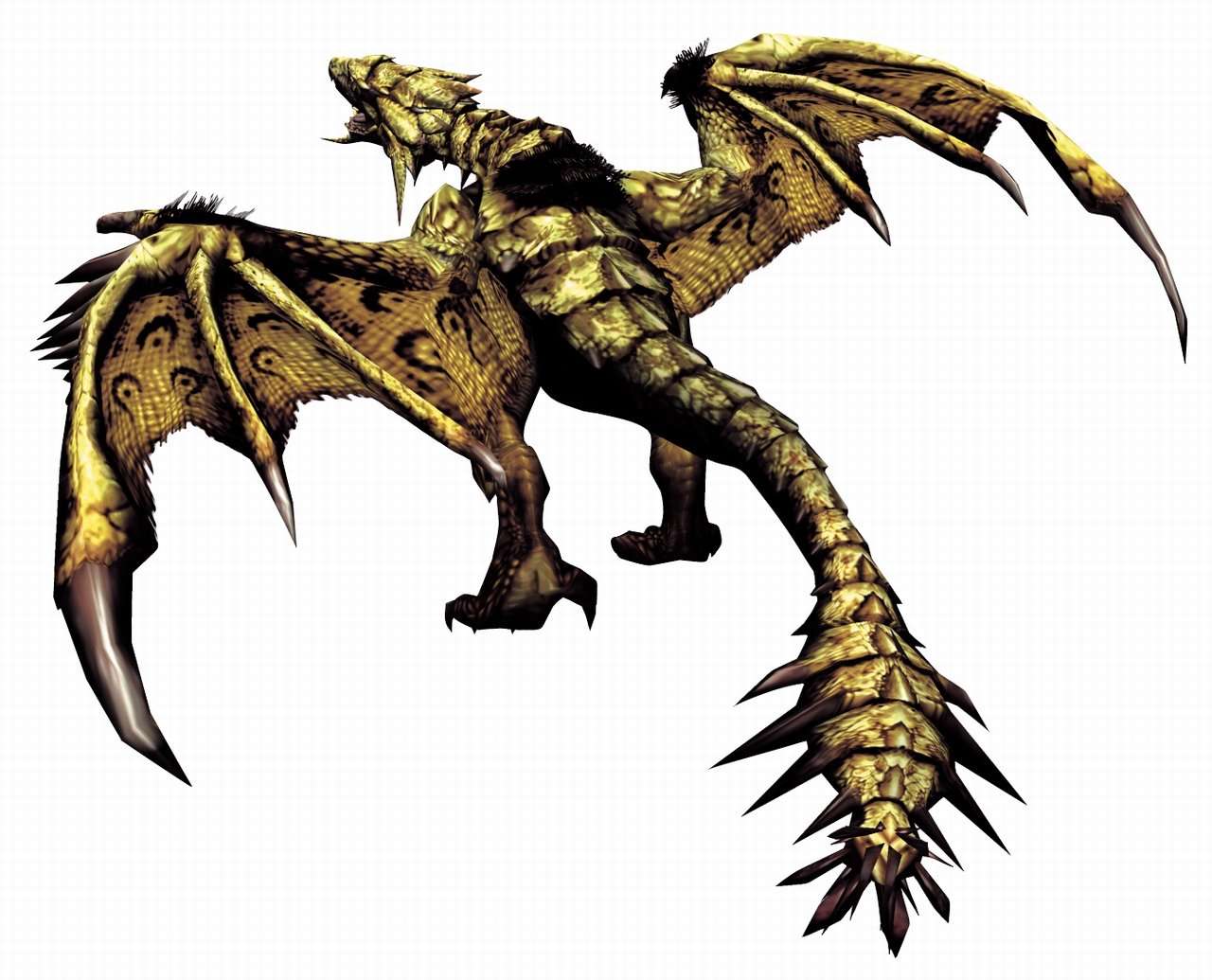 Image MHF1 Gold Rathian Render 001 Jpg Monster Hunter Wiki FANDOM   Latest