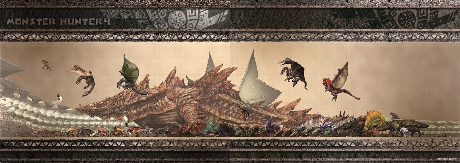 monster hunter size chart