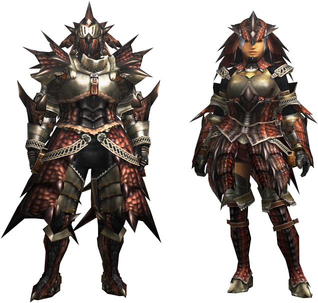 EX Rathalos Armor Blademaster MH4U Monster Hunter Wiki FANDOM   Latest