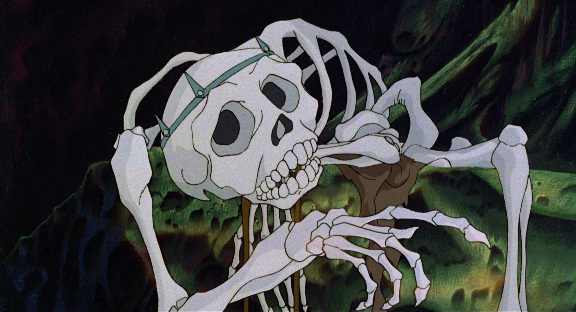 Последний Единорог мультфильм 1982 скелет