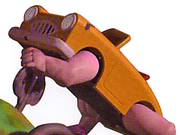 toy story walking car
