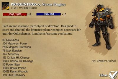 Progenitoro xus engine